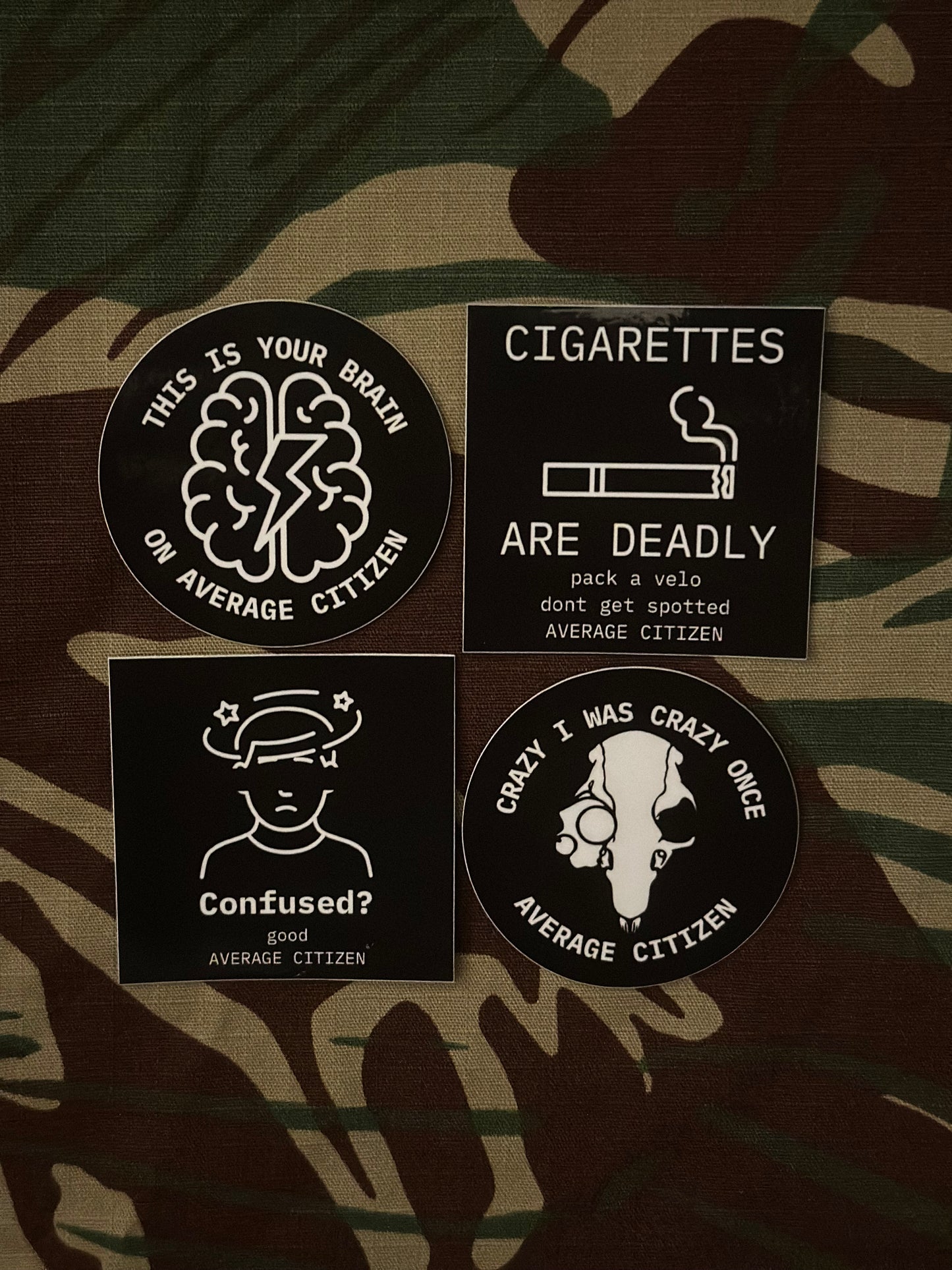 AVERAGE CITIZEN slap pack