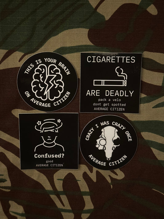 AVERAGE CITIZEN slap pack
